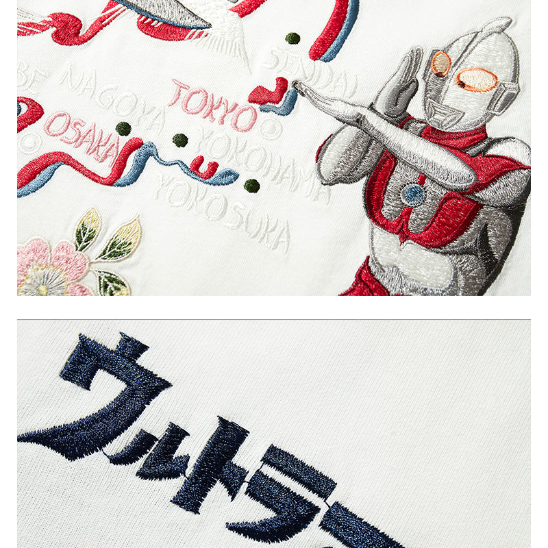 縮圖：男裝Tee | #M089 | 鹹蛋超人吉田 vs 巴魯坦星人 | 黑/白 | M-3XL