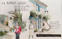 Carnet de Voyage 2025 La Roque Alric (2)