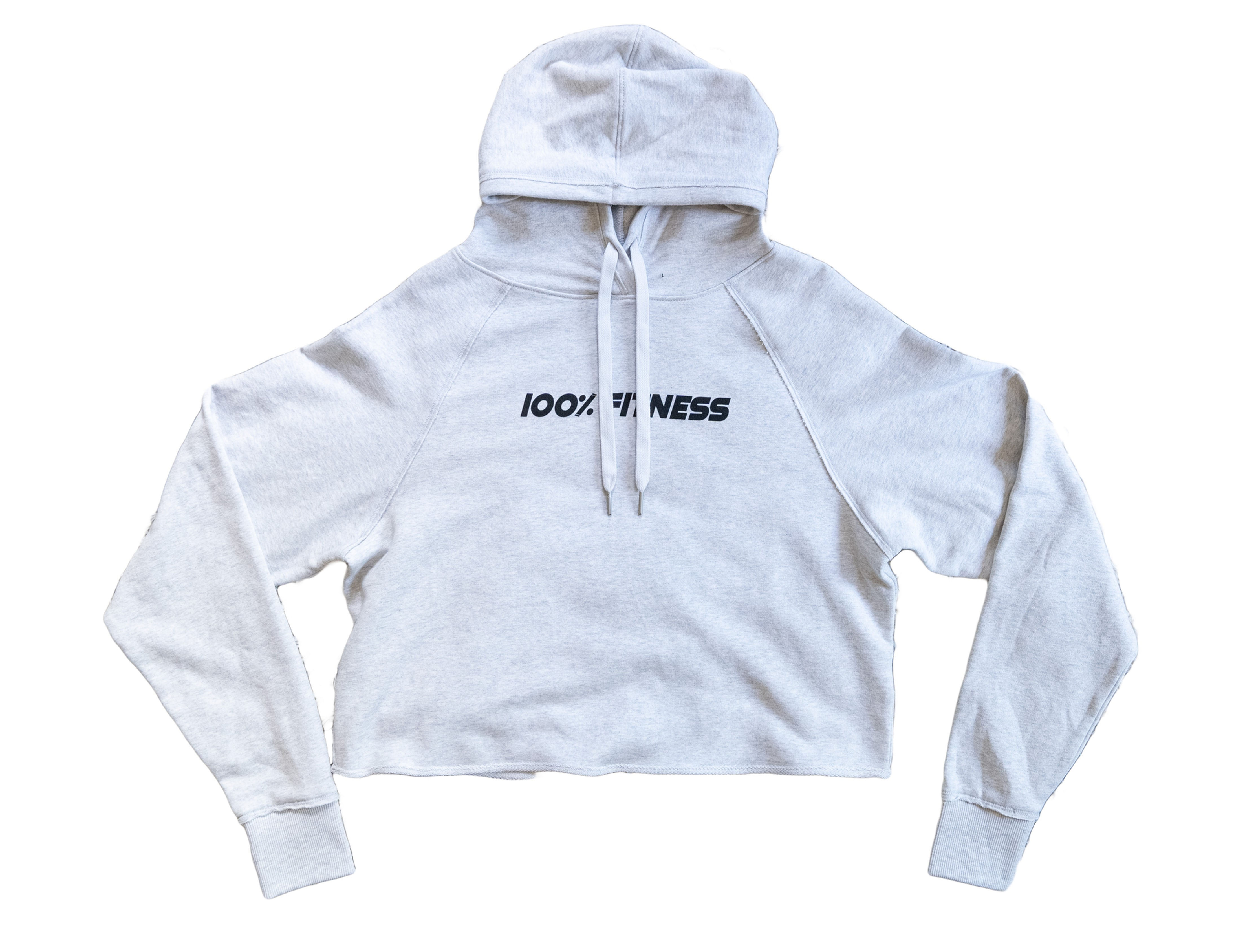 Women’s 100% Fitness Crop Hoodie