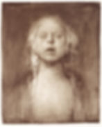 portrait drawing by Odd Nerdrum