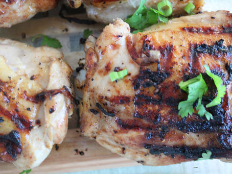 Garlic-Ginger Chicken Thighs