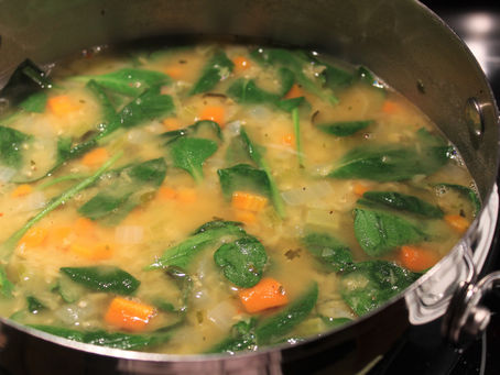 Lentil & Spinach Soup