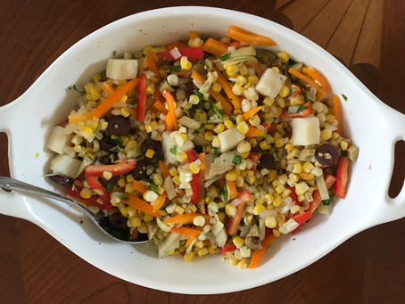 Grilled Corn Salad