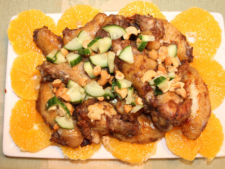 Spicy Orange Chicken Wings
