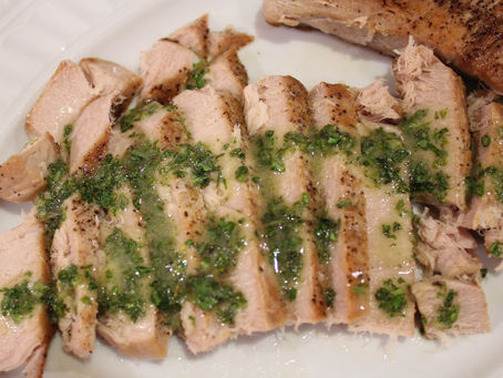 Seared Tuna with Herb Vinaigrette