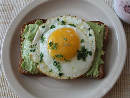 Avocado Spread with Toast & Egg