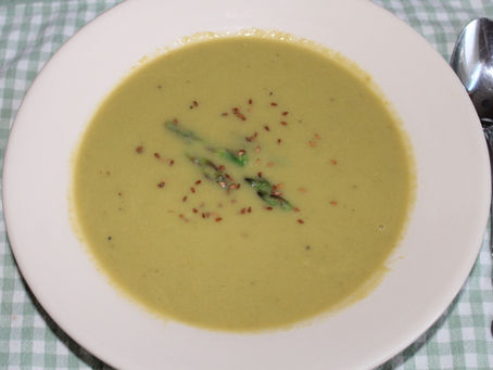 Chickpeas & Asparagus Soup