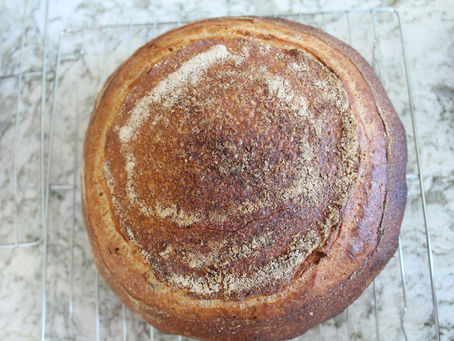 Whole Wheat Sourdough Bread