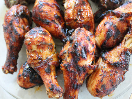 Spicy Herbed BBQ Chicken Drumsticks