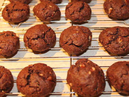 Chocolate Pecan Cookies