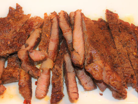 Spicy Rib-Eye Steak