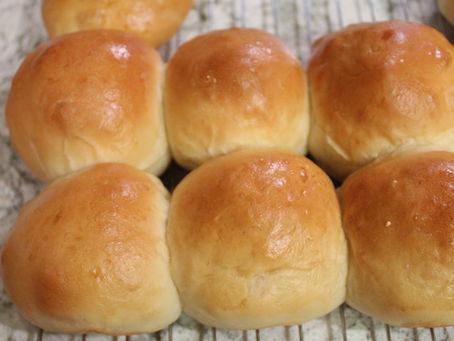 Whole Wheat "Tennis" Rolls (Sweet Rolls)