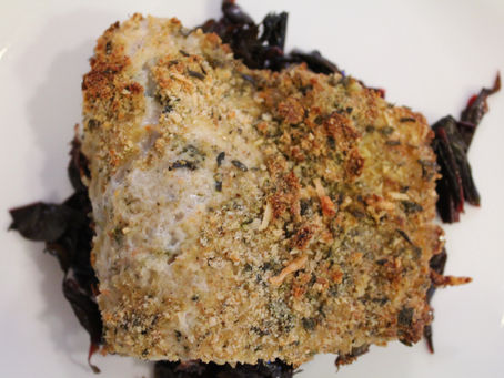 Herb-Crusted Walleye