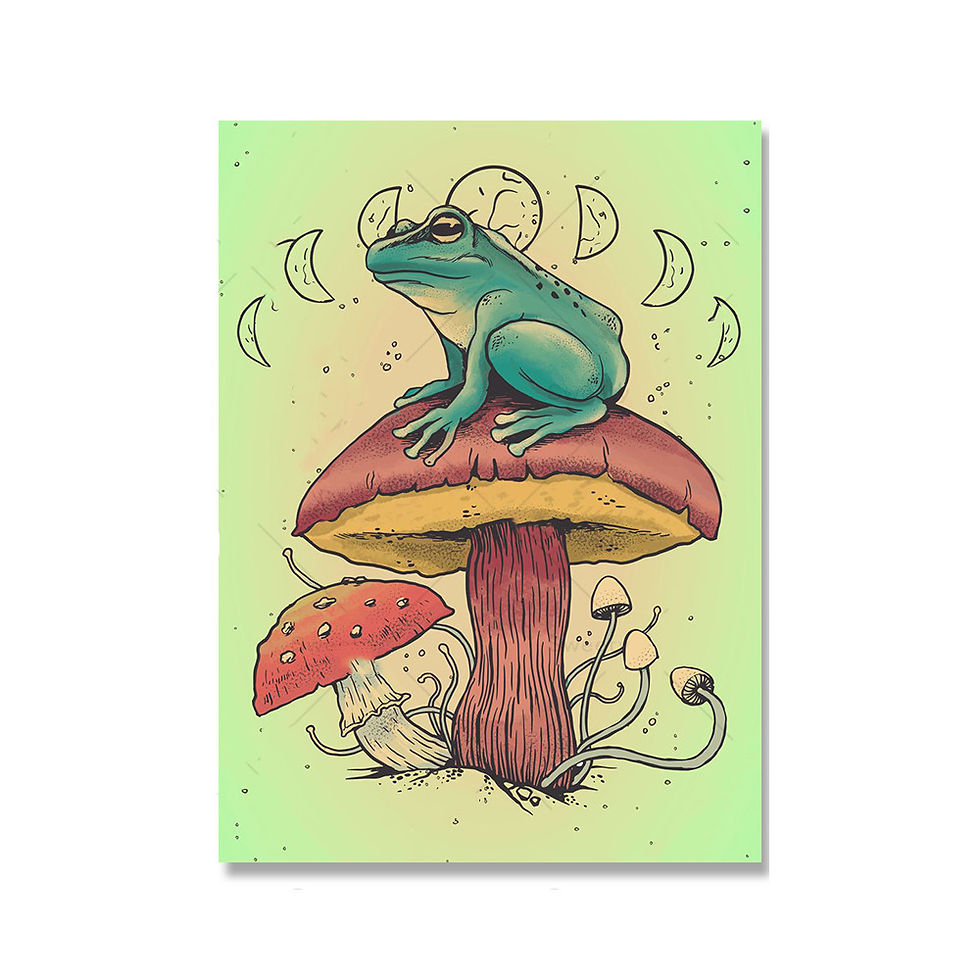 Thumbnail: Cute Frog Wall Art