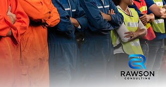 Professional uniformed personnel working