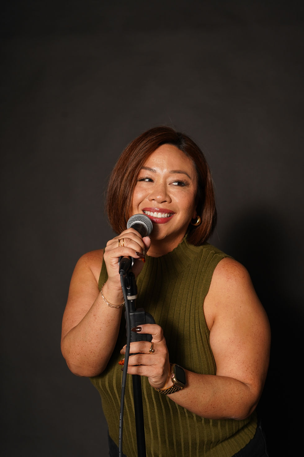 Joanne's creative studio shoot.