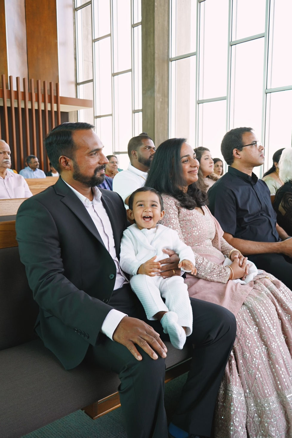 Dimple's baptism day.