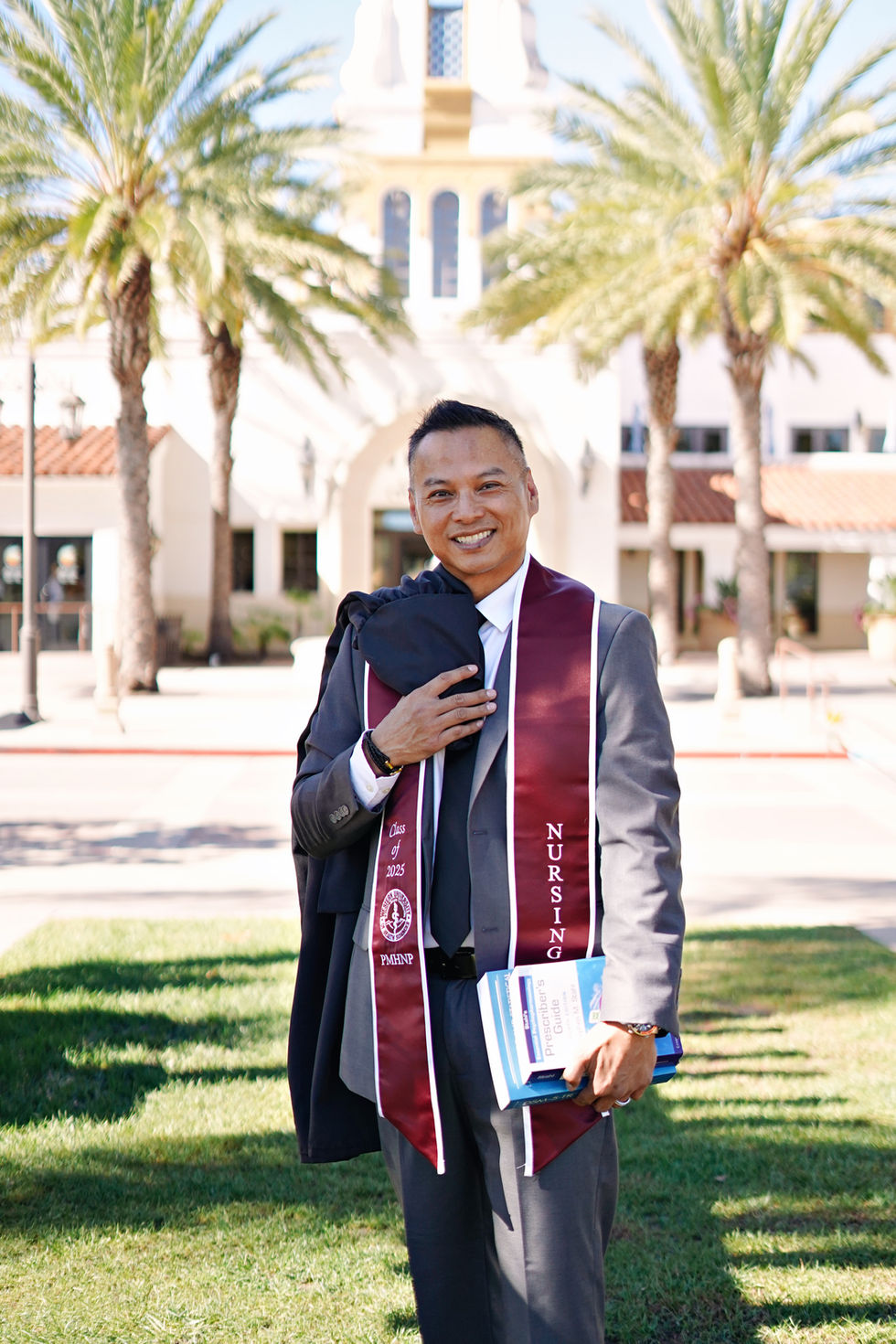 Joanna's graduation shoot at the Laguna Hills Courthouse.
