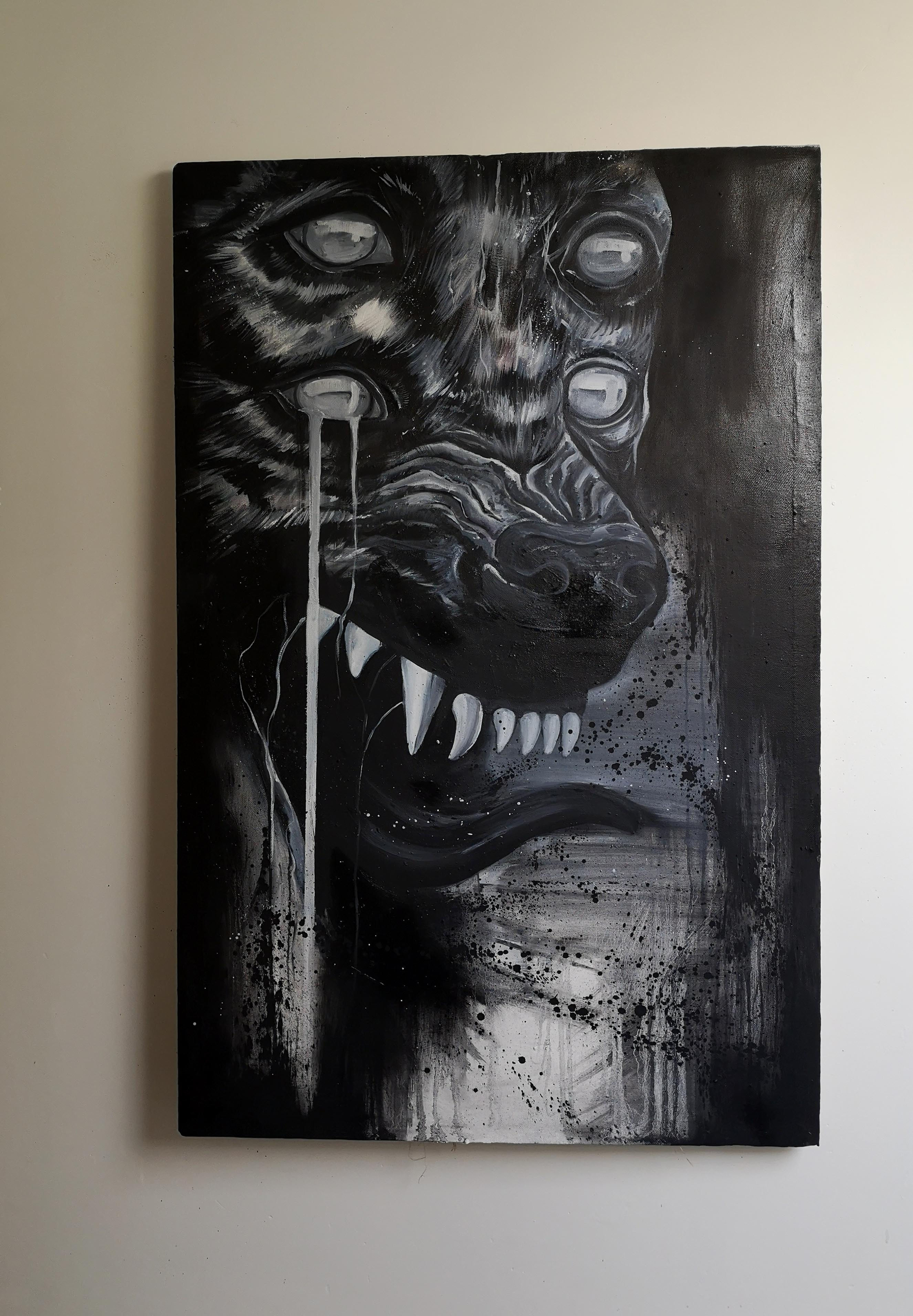 Hyène pleureuse / Série Dé(con)construction