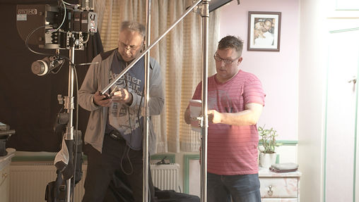 Shani G on the set of Ride the Snake - Directing the Movie