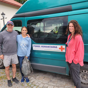 VIM team delivers supplies to those in need in Ukraine in June