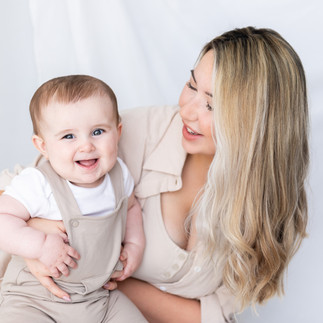 mother and child photoshoot
