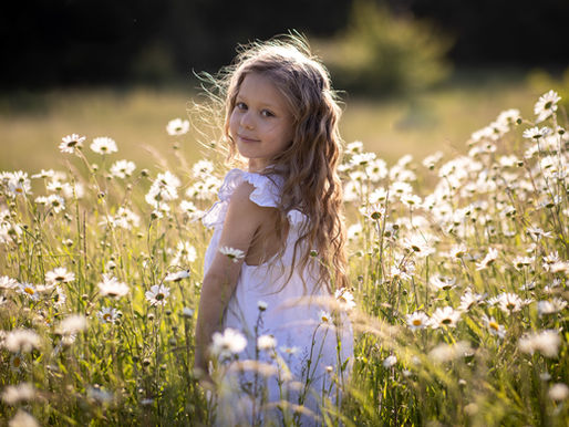 Outdoor Photoshoots in Hampshire: Lavender, Daisies, Sunflowers & Sandy Shores