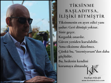 Tiksinme Başladıysa İlişki Bitmiştir