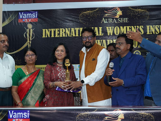 Yoga Trainer Aruna Vuthaluru Honoured at International Women’s Inspiration Awards 2026