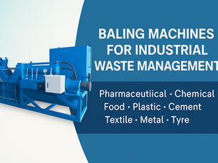Revolutionizing Industrial Waste Management: Samkiti Environment and Engineering Solution's Baling Machines