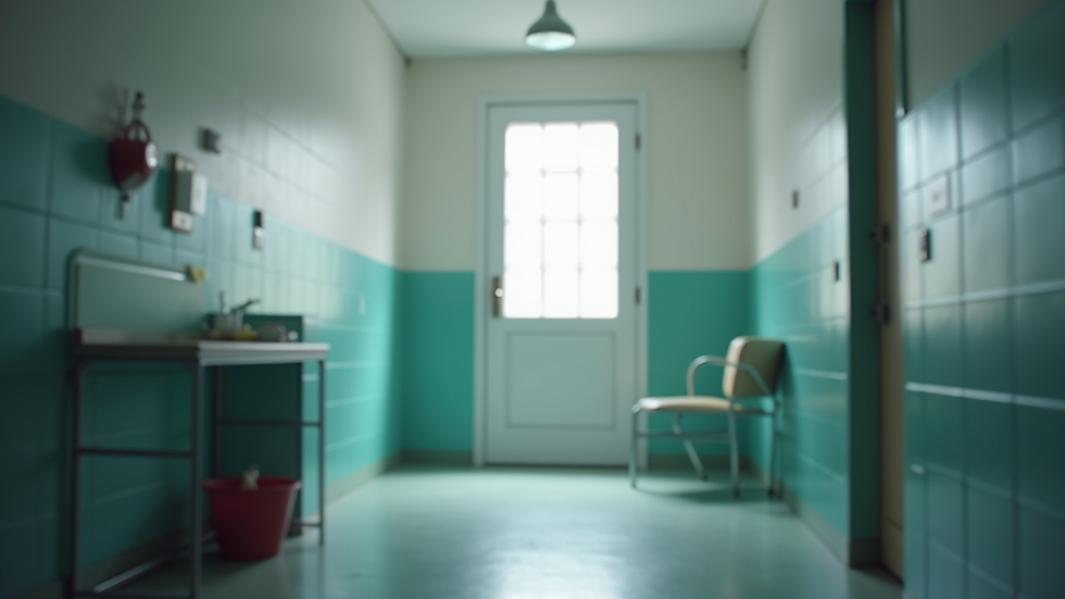 Close-up view of a well-maintained break room