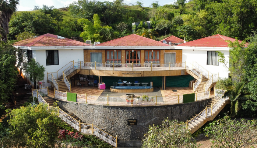 Blue Horizon-resort-shivapur-topview