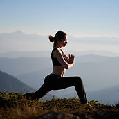 Woman Doing Yoga