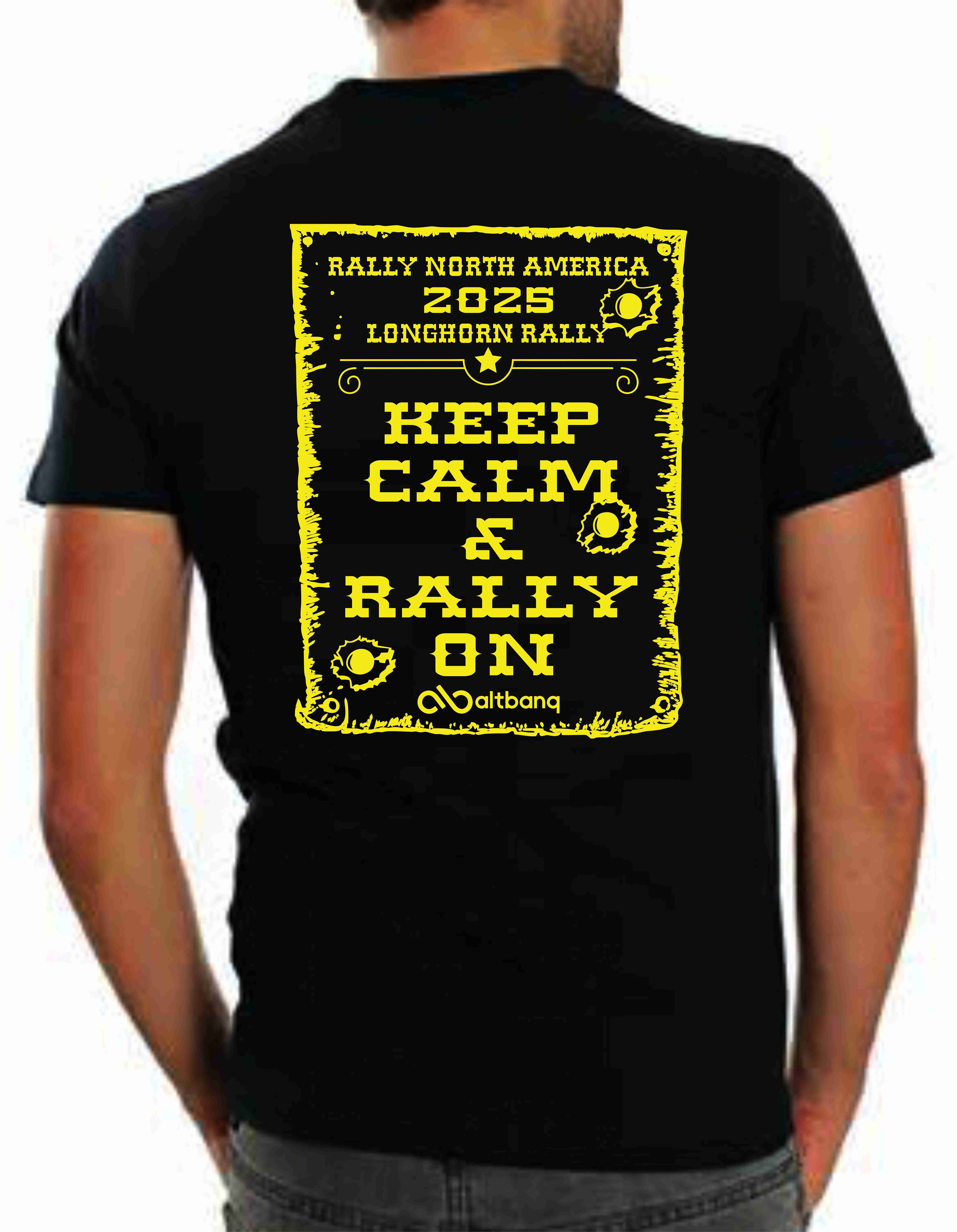 2025 Rally North America Keep Calm Tee