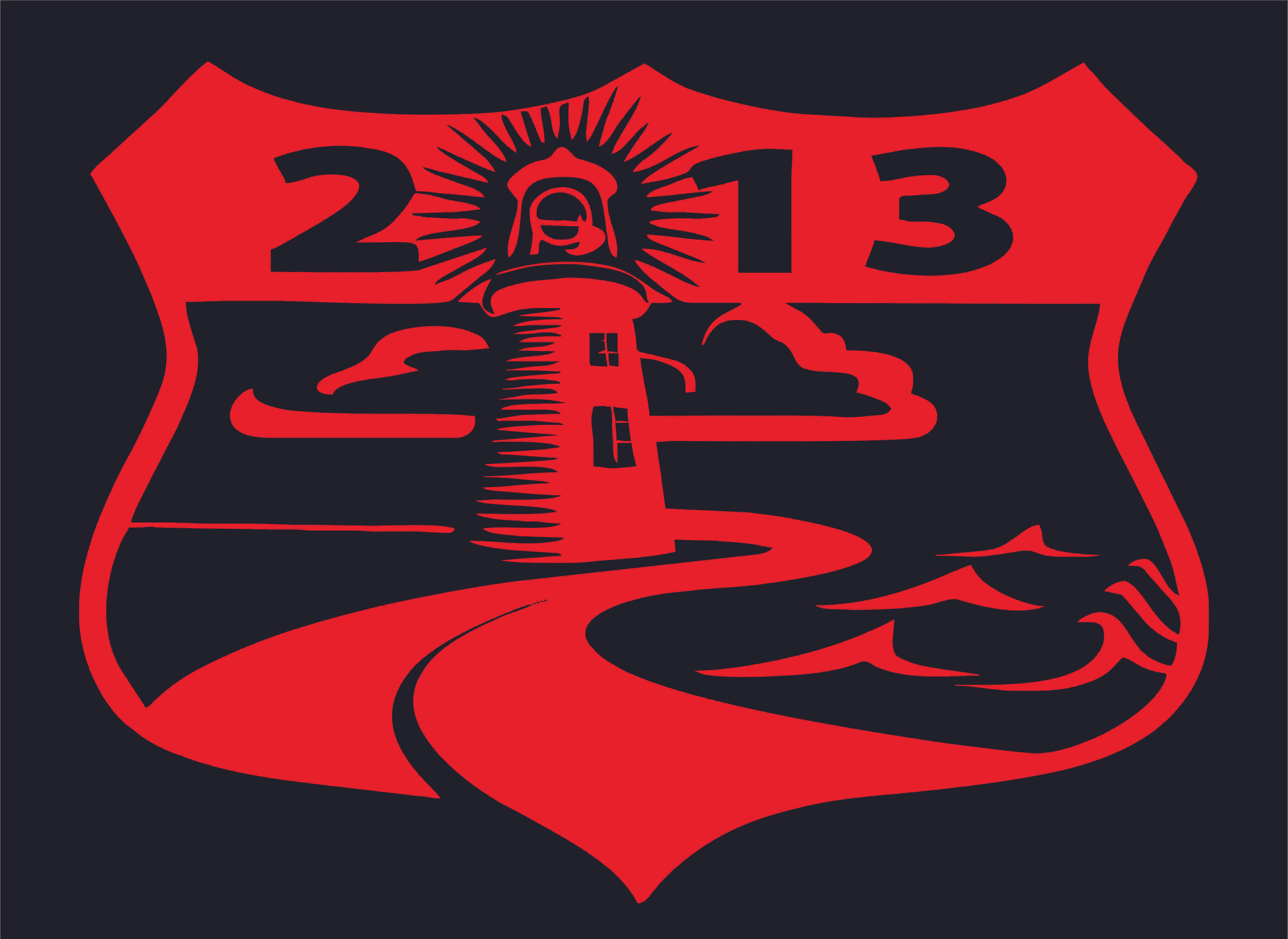 Rally North America 6 x 5 New England 2013 Shield Vinyl Decal