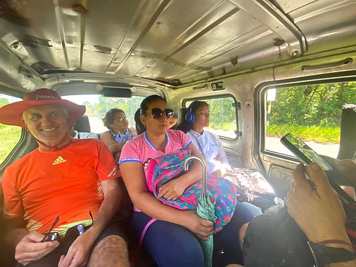 On the bus to Iquitos