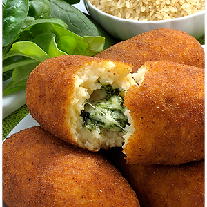 Arancina agli Spinaci