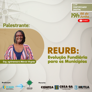 Palestra sobre REURB marca comemorações ao Dia do Agrimensor
