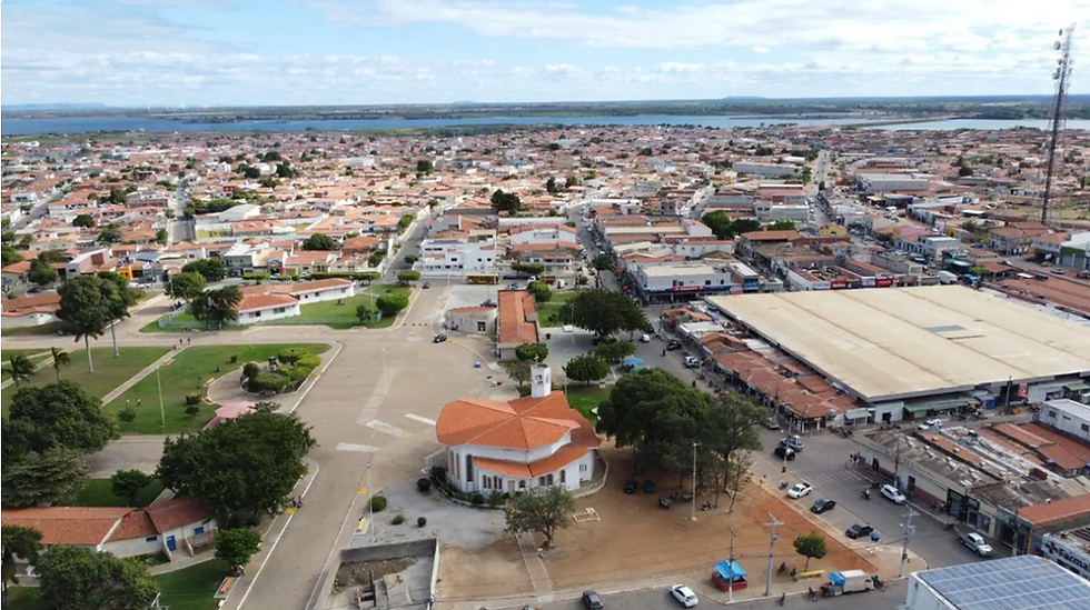 Centro de Casa Nova/BA. Fonte: Ascom/PMCN