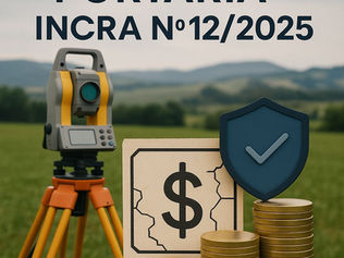 Portaria INCRA nº 12/2025: Um Marco Referencial para o Mercado de Geomensura