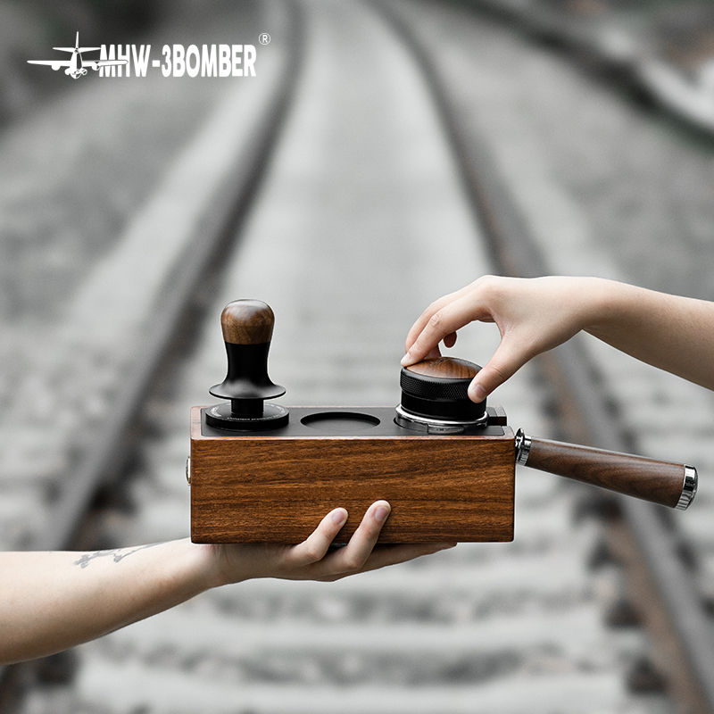 Thumbnail: Wood Portafilter Holder