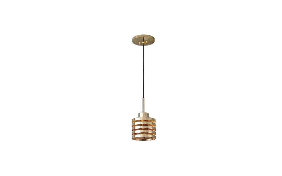 Honey dipper Fall pendant_Gold