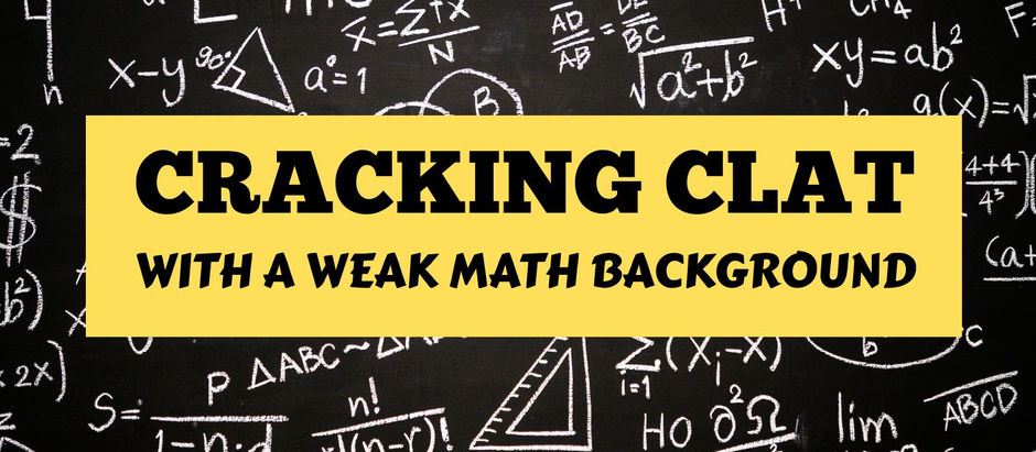 Cracking CLAT with a Weak Math Background: Myth or Possible?