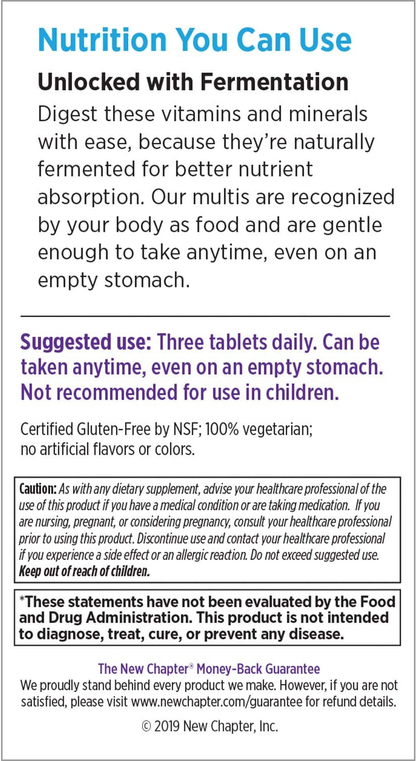 Thumbnail: New Chapter Perfect Calm Vegetarian Tablet