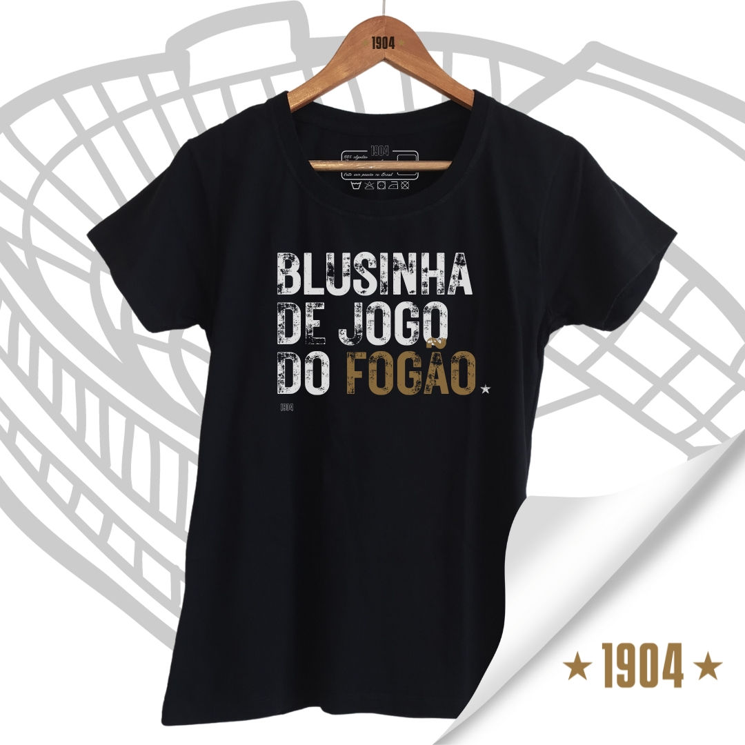 ⭐ Camiseta Feminina Blusinha de jogo