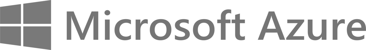 logo da ferrameta Microsoft Azure em tons de cinza