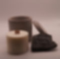 Bougie semi-coulée 120g / béton