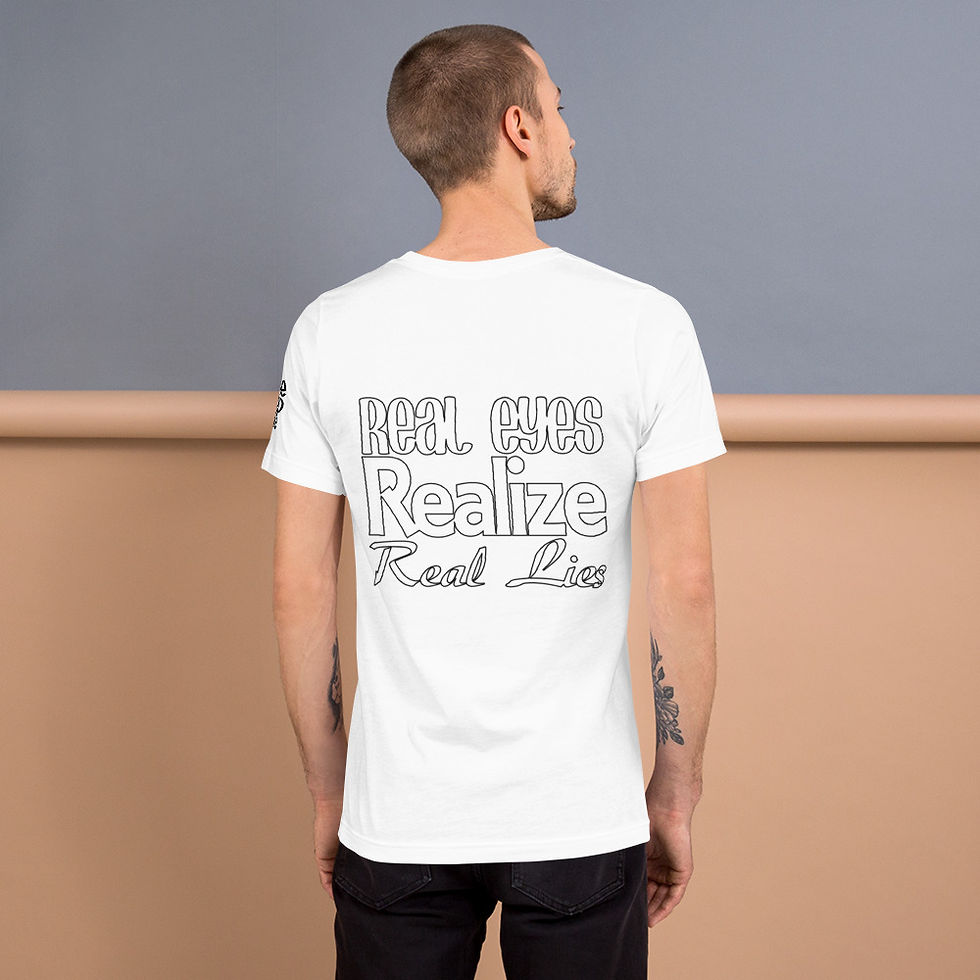 Thumbnail: Real Eyes Unisex Tee Shirt Bella + Canvas xs-5xl