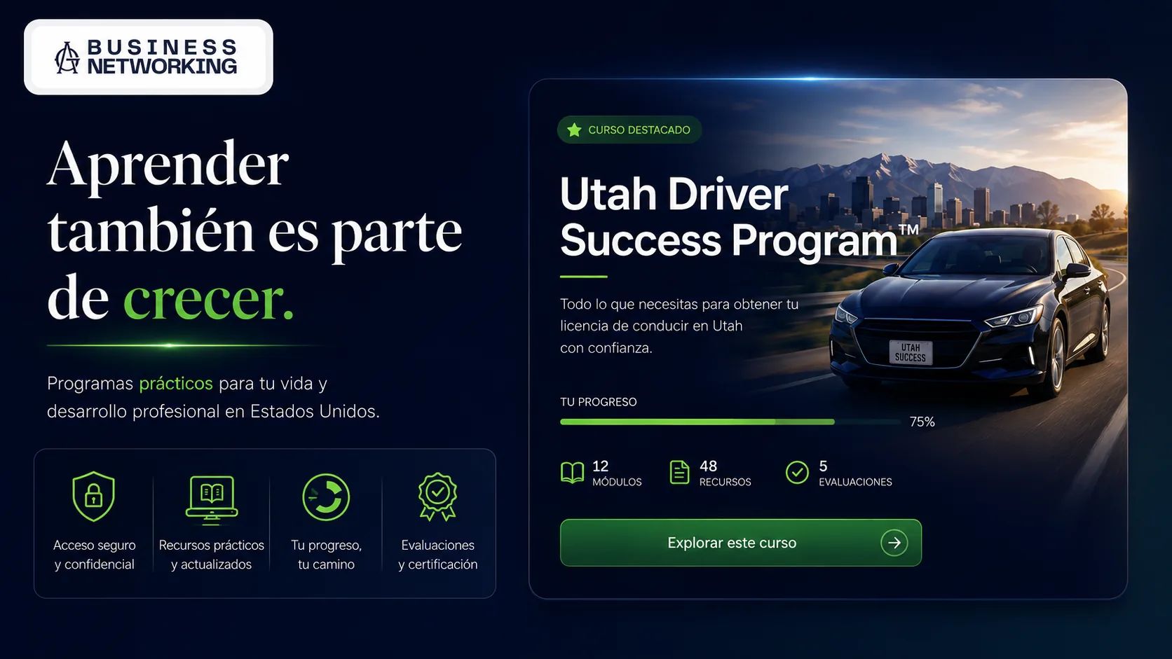 Academia AG y Utah Driver Success Program