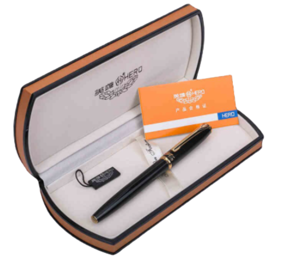 Pluma Fuente De Lujo Hero Fine Nib 0.5mm Con Caja